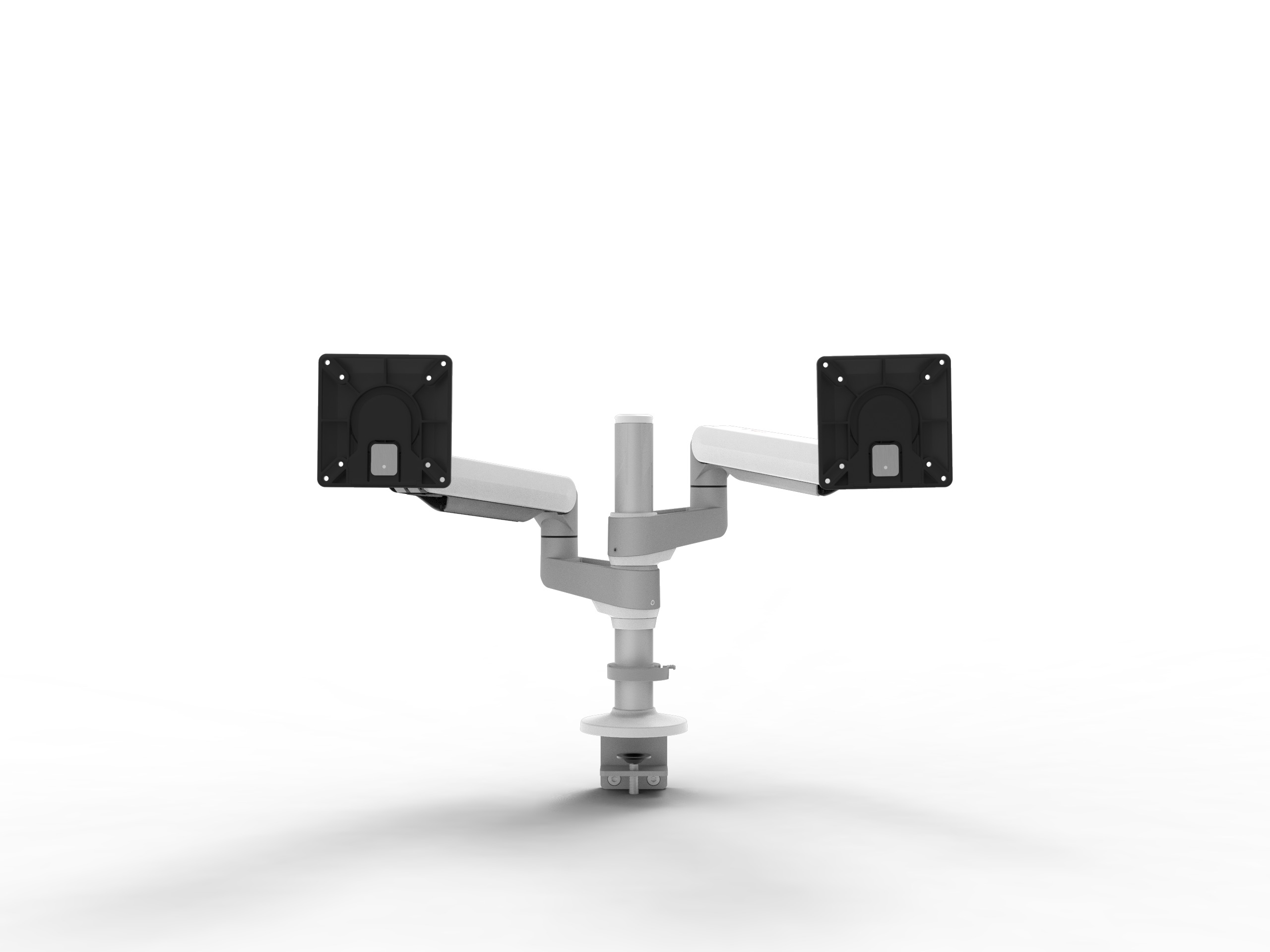 EENS-202D/302D Meerkat Series Dual Monitor Arms - Clamp or Grommet Mount for Light Duty