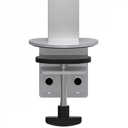 EERS-4513W Rail System Series Triple Monitor Arms - Clamp Mount with Adjustable Asides